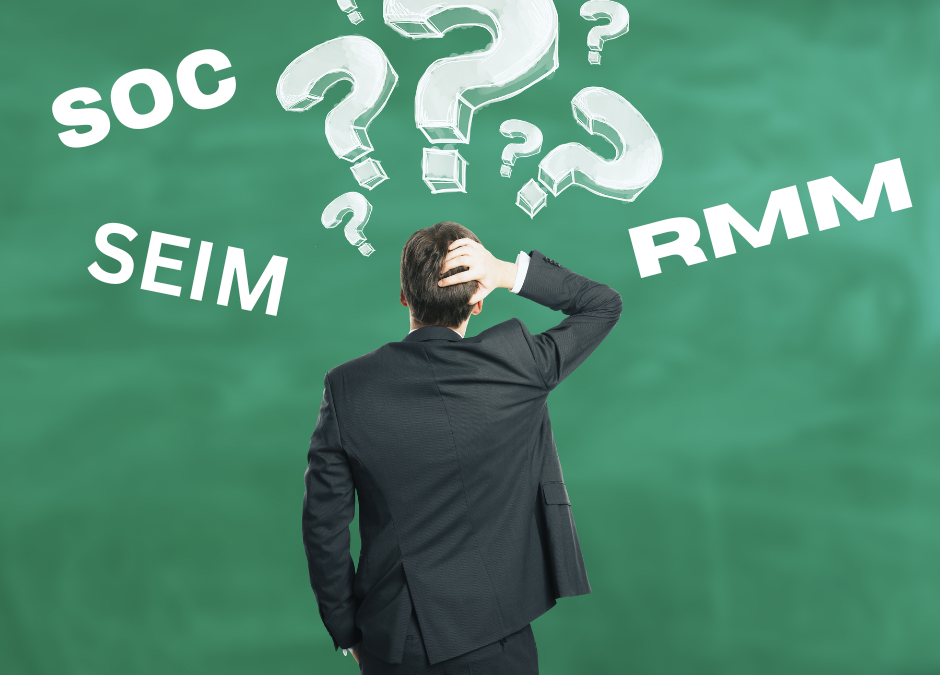 SOC, SEIM, RMM – What does it all mean?